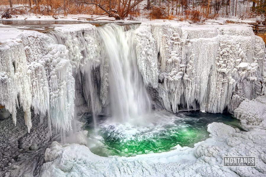 Winter Waterfalls image