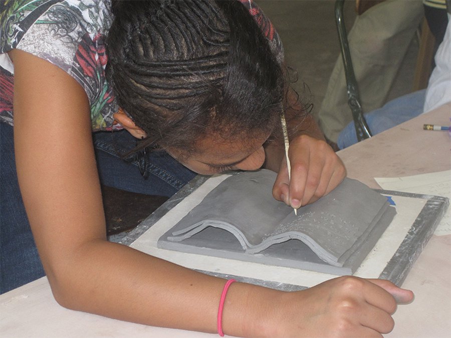 Poetry, Pottery, & Paper Summer Camp (Kids Ages 8 -11) image