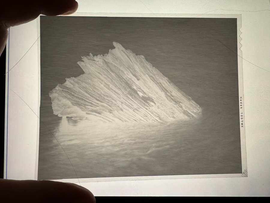 Developing Black and White Film image