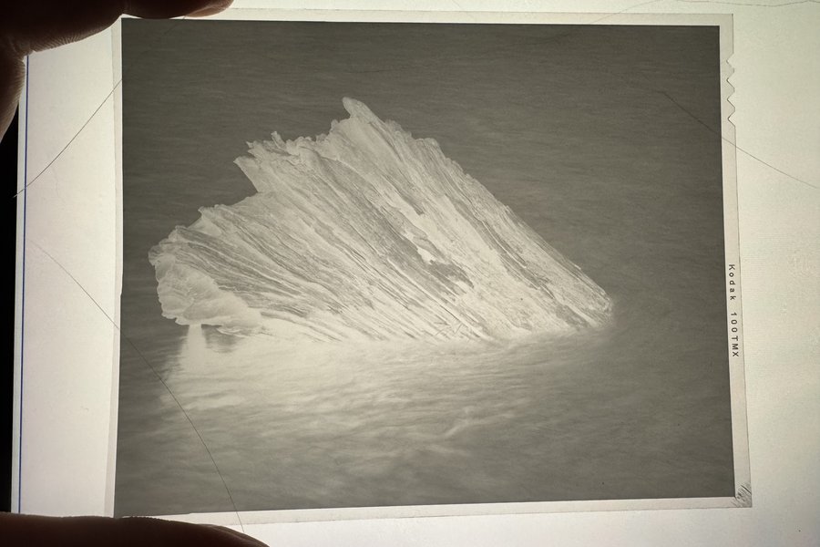 Developing Black and White Film image