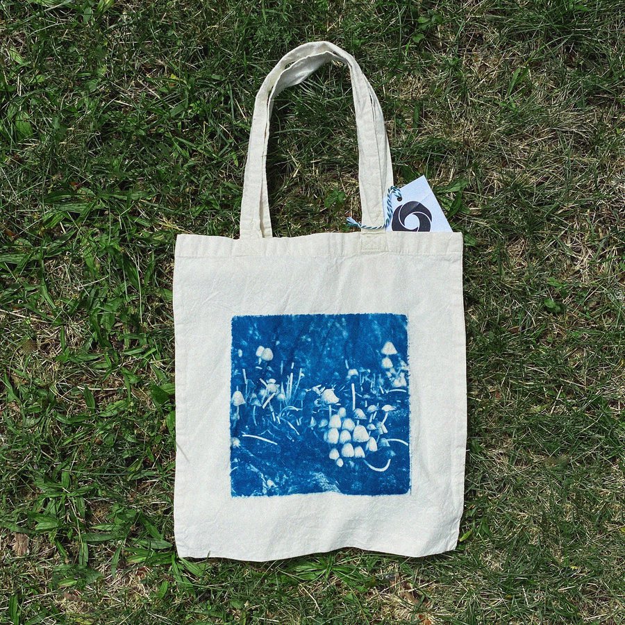 Cyanotype Tote Bags image