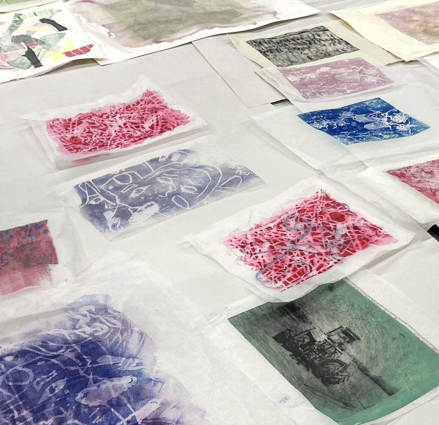 Experimental Printmaking image