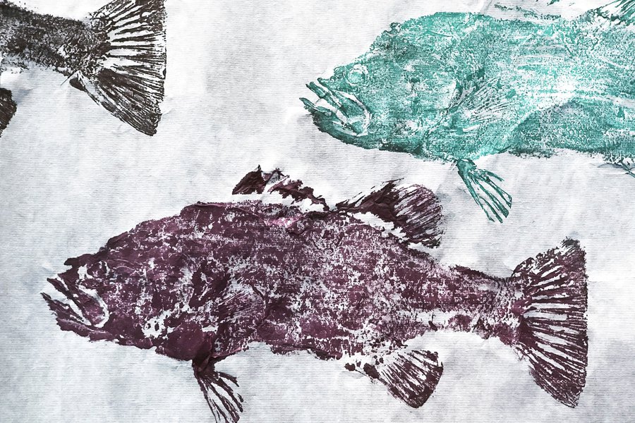 Gyotaku - Fish Printing [Ages 6+] image