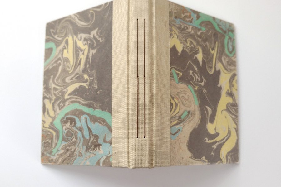 Bookbinding: Hardcover Hinge Stitch image