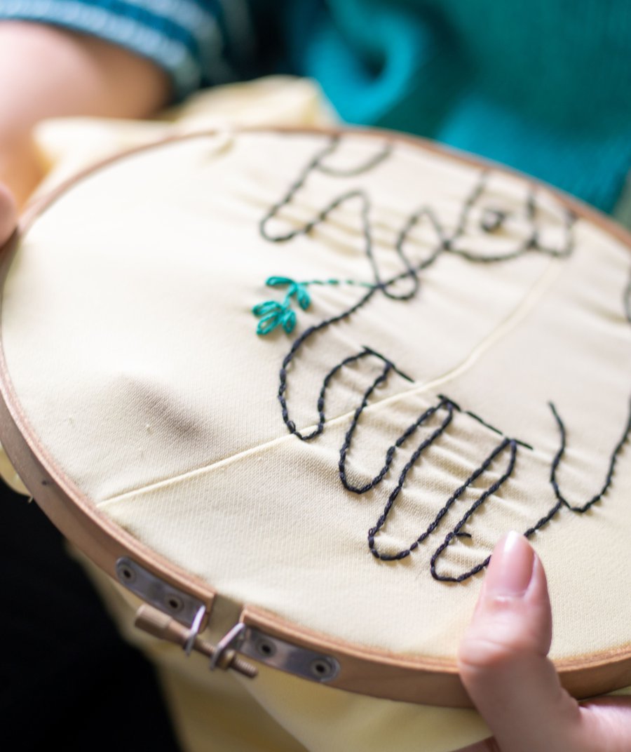 Fiber Arts: Intuitive Embroidery image
