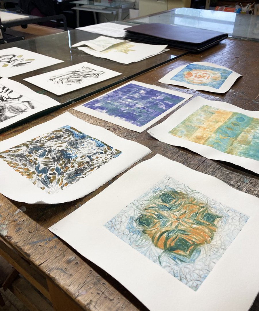 Monoprinting image