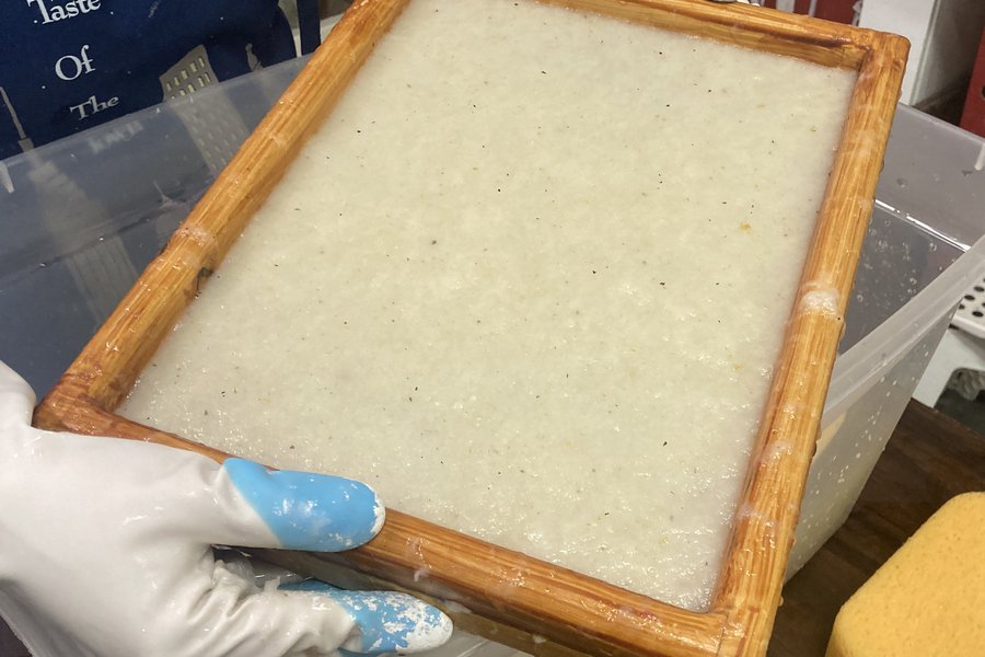 Papermaking 101: Deckle, Pellon & Pulp image