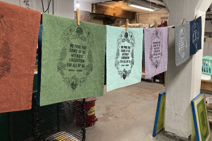 Screen Printing Tote Bags & Tea Towels image
